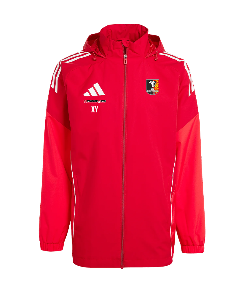 Adidas Tiro 25 Competition Regenjacke Rot SV Geistthal