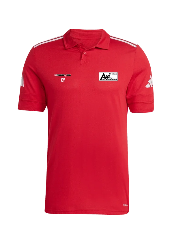 adidas Squadra 25 Polo Rot ASKÖ Ampflwang
