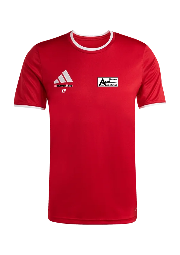 adidas Entrada 26 Trikot Rot ASKÖ Ampflwang