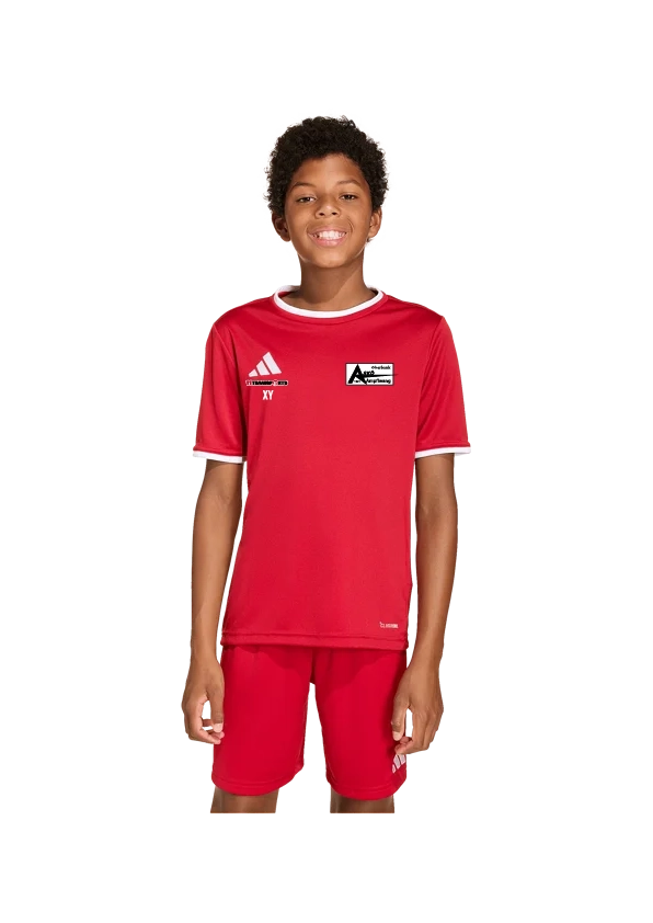 adidas Entrada 26 Trikot Kids Rot ASKÖ Ampflwang