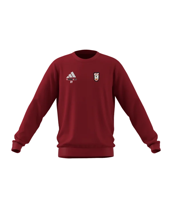 ADIDAS Entrada 26 Sweatshirt Kids Rot SG Redlschlag