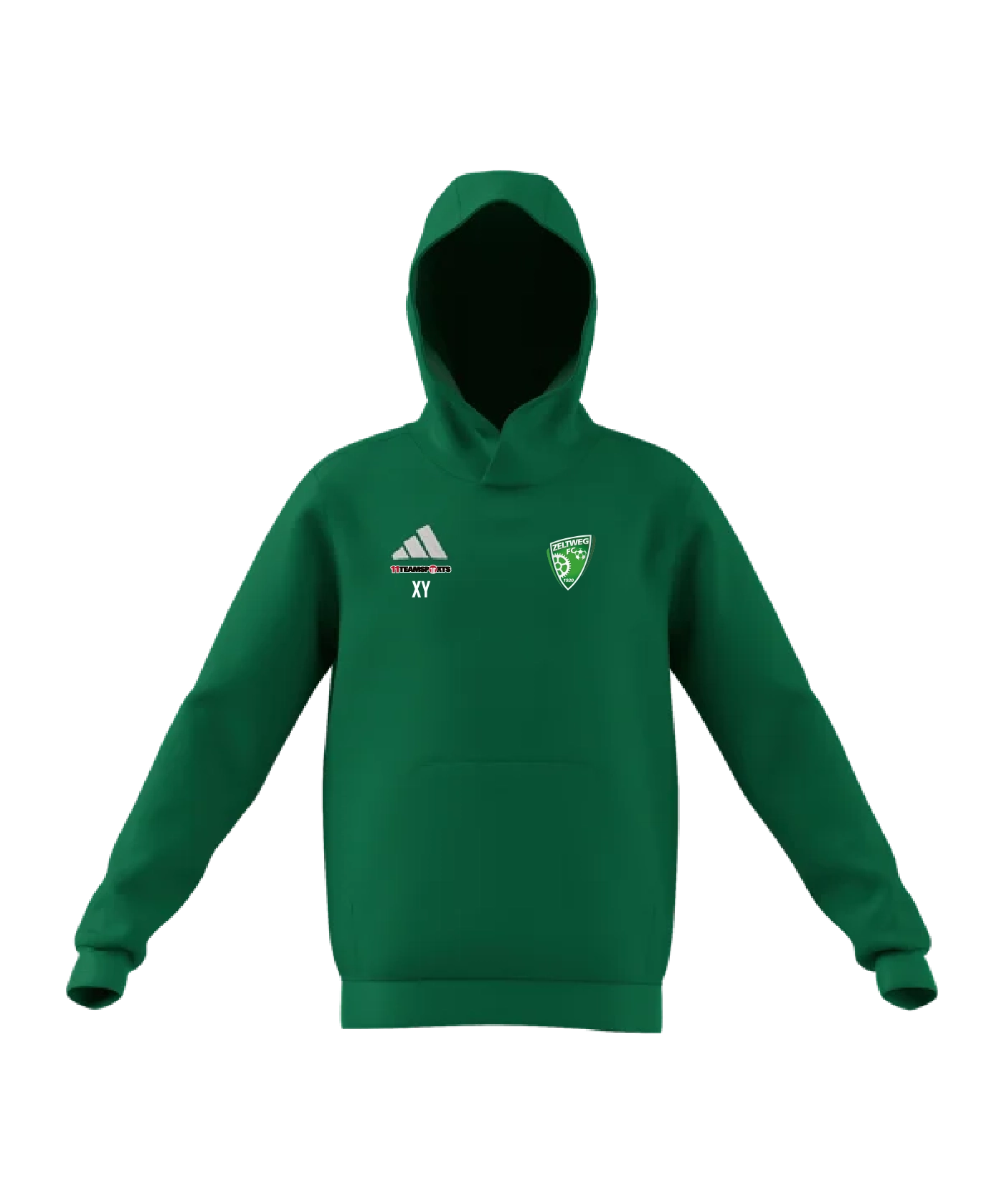 ADIDAS Entrada 26 Hoody Kids Grün FC Zeltweg