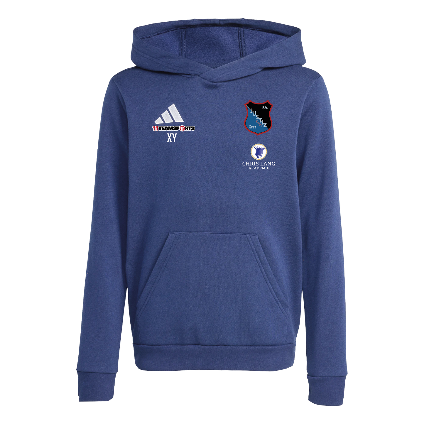 ADIDAS Entrada 26 Hoody Blau SV Justiz Kids