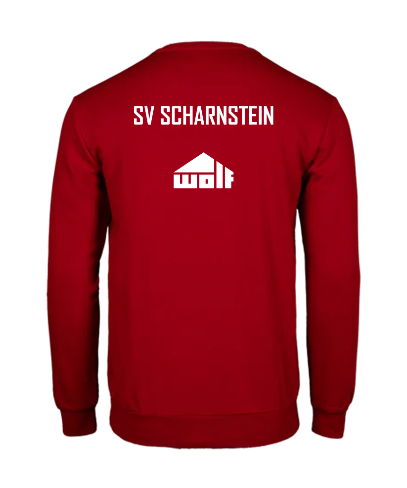 adidas Entrada 26 Sweatshirt Rot SV Scharnstein