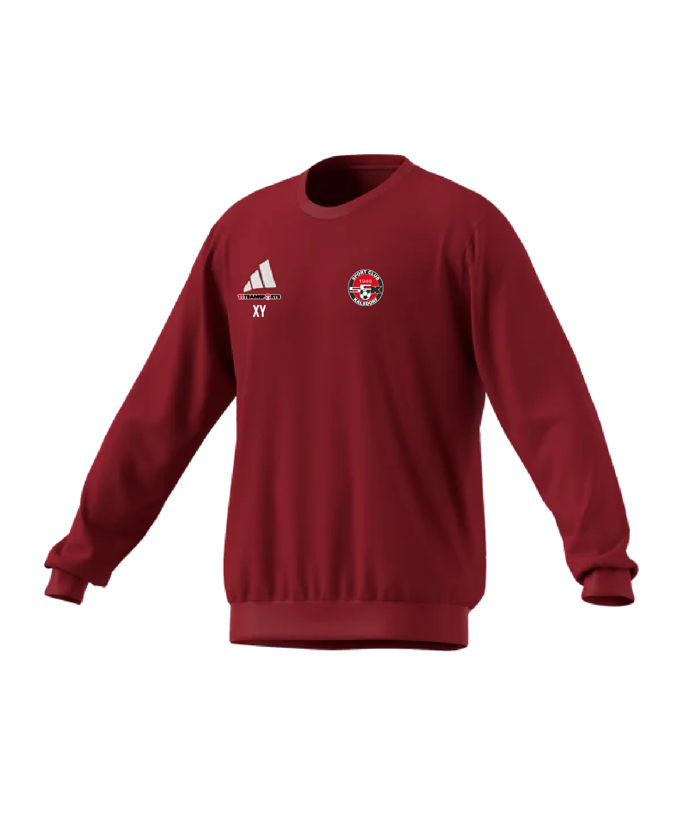 ADIDAS Entrada 26 Sweatshirt Rot SC Kalsdorf