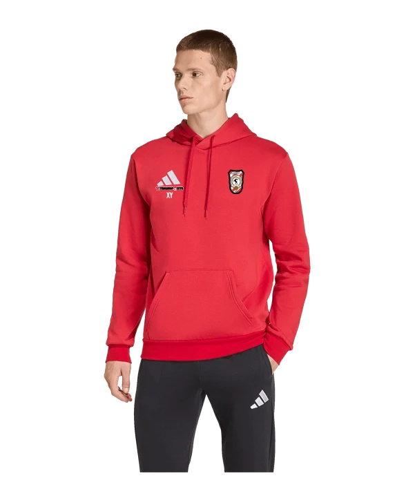 ADIDAS Entrada 26 Hoody Rot SG Redlschlag