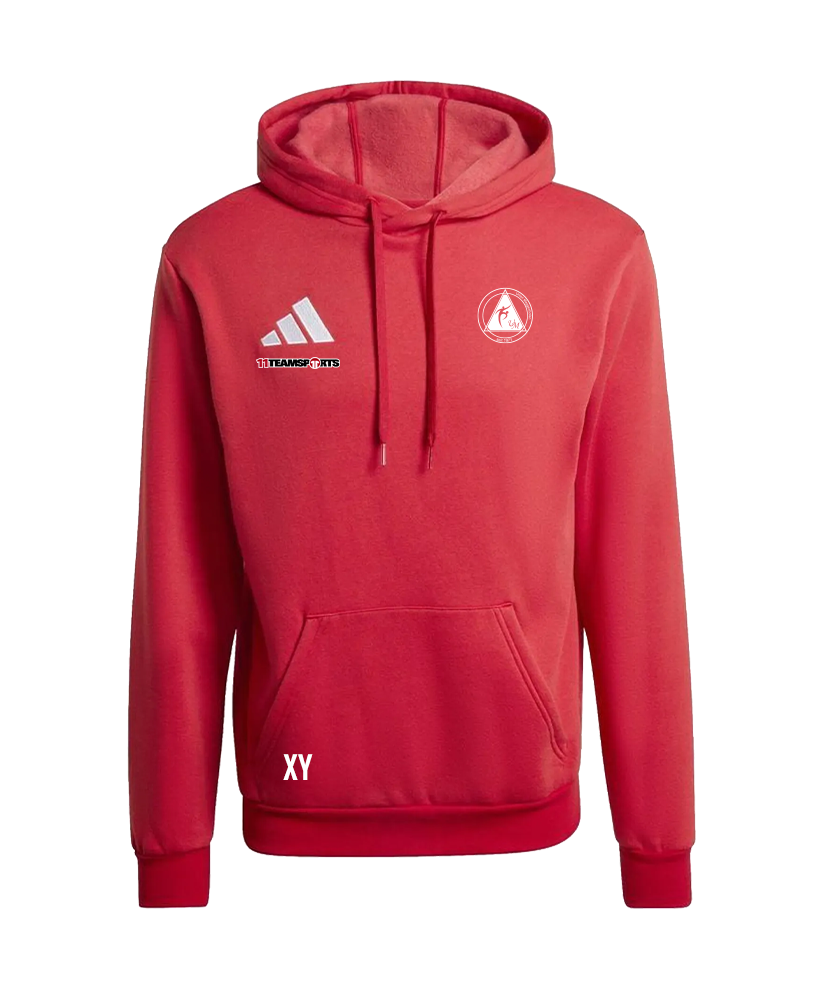 adidas Entrada 26 Hoody Rot Union Meggenhofen
