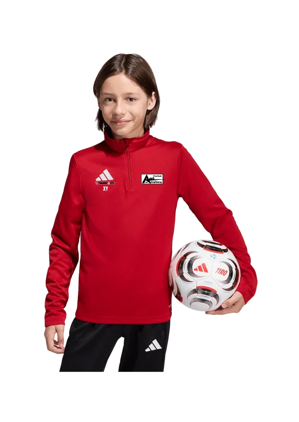 adidas Entrada 26 Training Sweatshirt Kids Rot ASKÖ Ampflwang