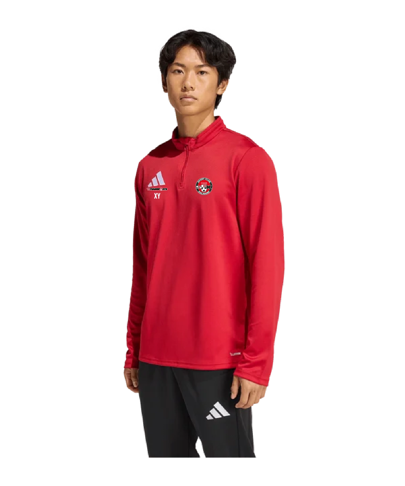 ADIDAS Entrada 26 Training Sweatshirt Rot SC Kalsdorf