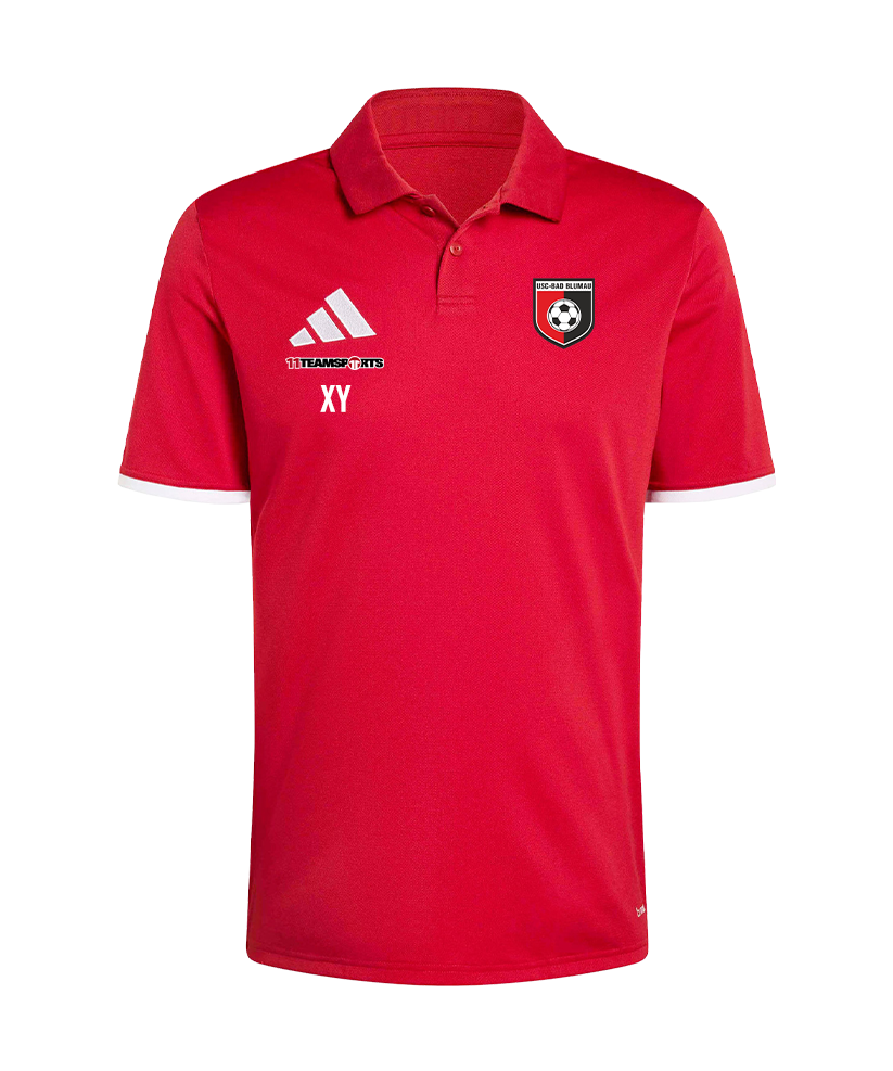 adidas Entrada 26 Polo Rot USC Bad Blumau