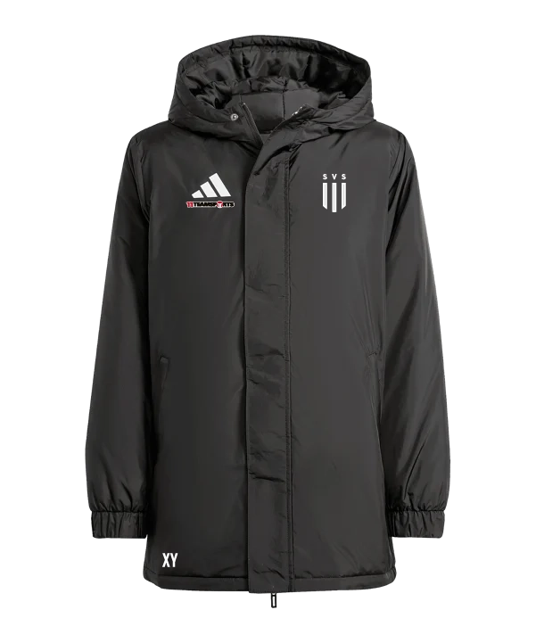 ADIDAS Entrada 26 Stadium Jacke Kids Schwarz SV Scharnstein