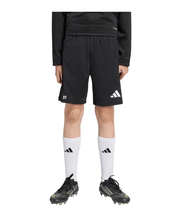 ADIDAS Entrada 26 Trainings Short Kids Schwarz Union Edelweiß Linz