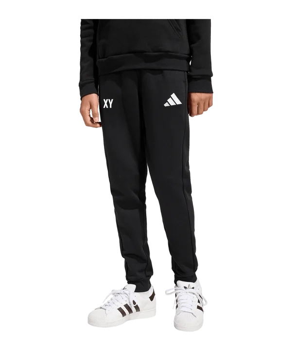 ADIDAS Entrada 26 Jogginghose Kids Schwarz Weiß Union Edelweiß Linz