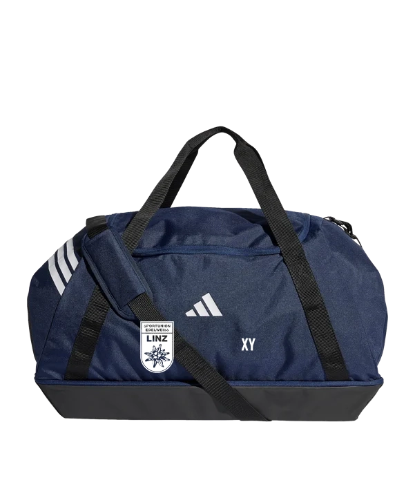 ADIDAS Tiro League Duffel Bag Gr.L Blau Weiß Union Edelweiß Linz