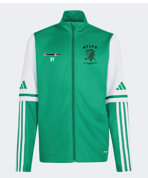 ADIDAS Squadra 25 Trainingsjacke Kids Grün Landesfechtclub Graz