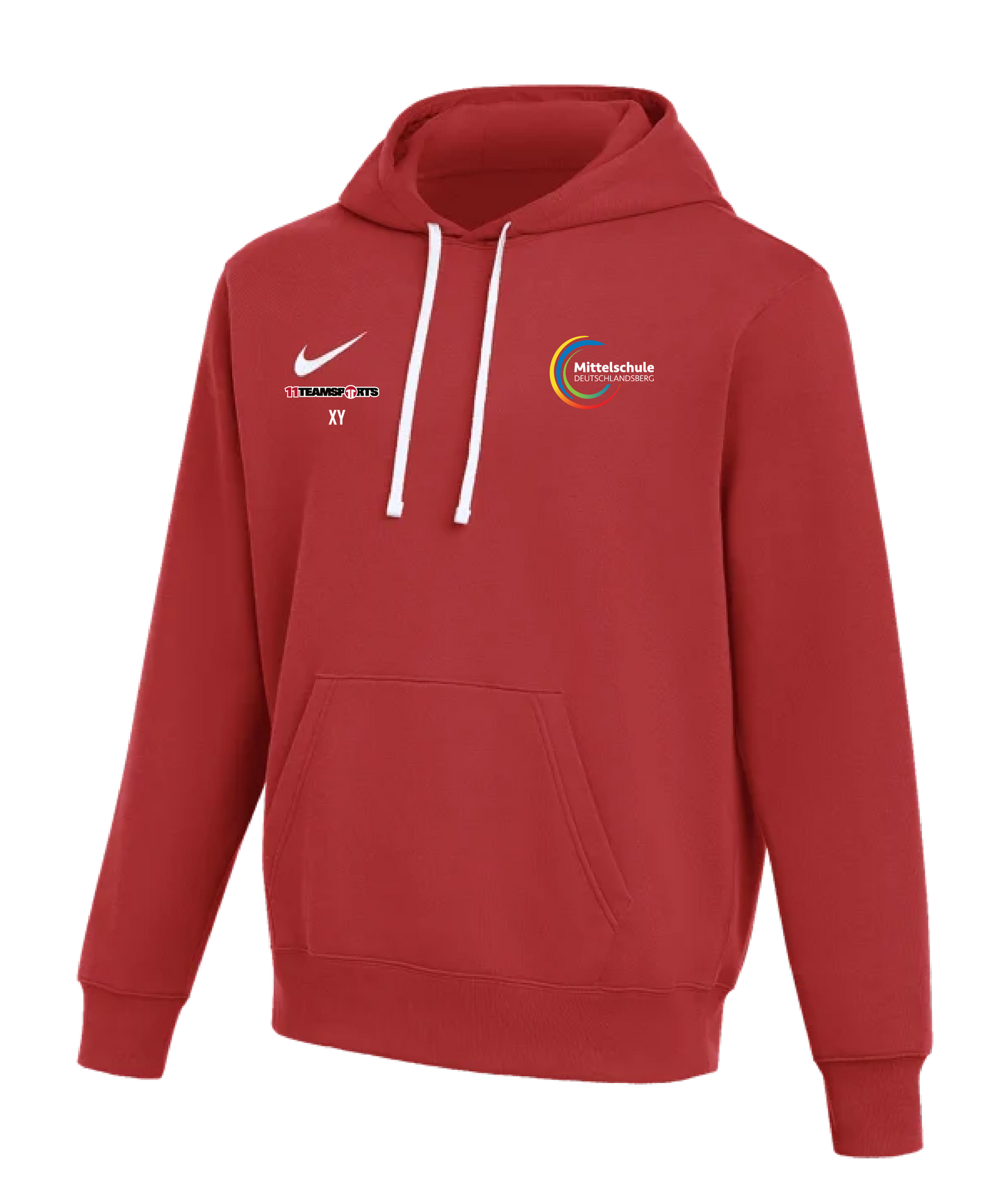 NIKE Park 26 Hoody Kids Rot MS Deutschlandsberg