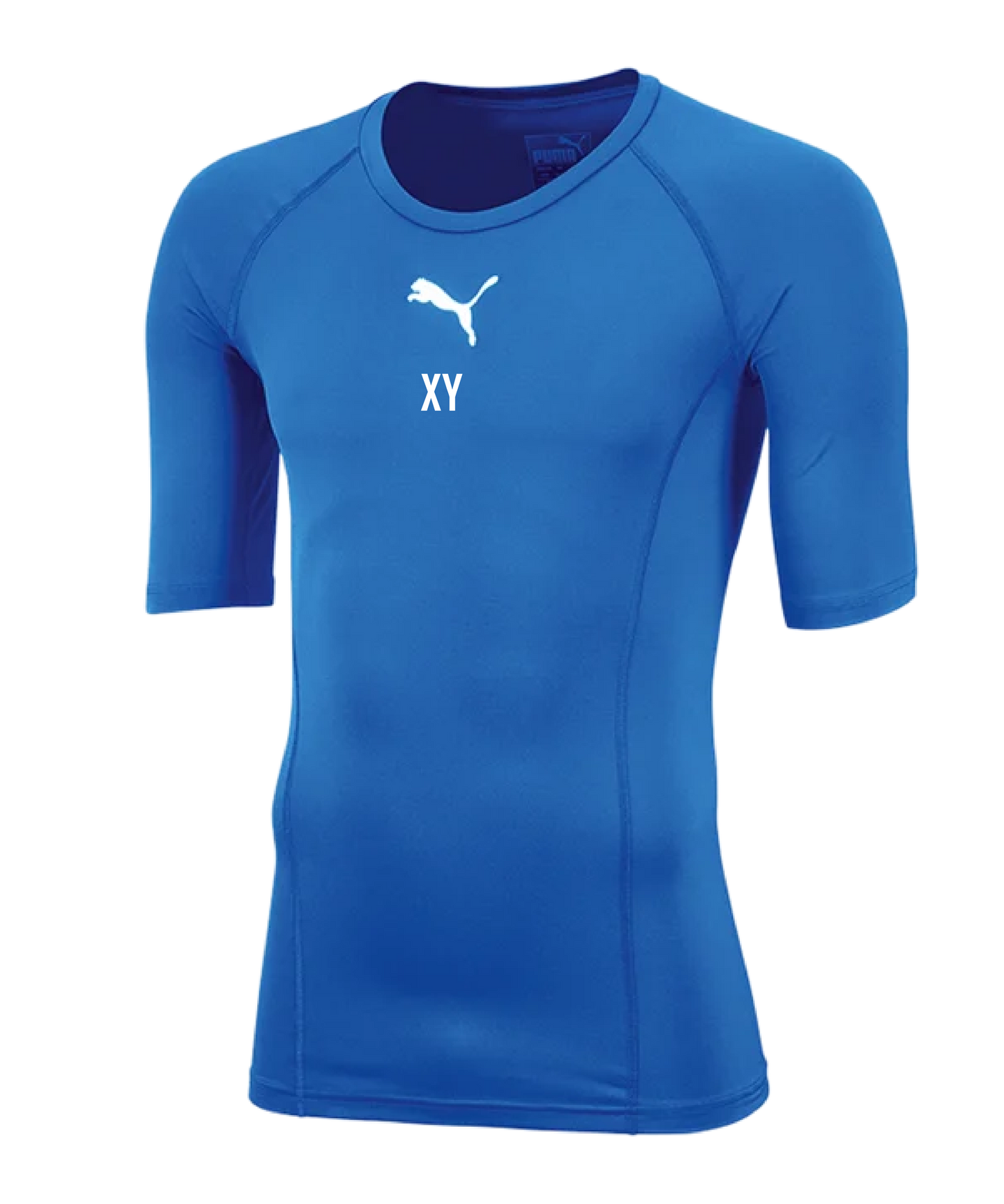 PUMA LIGA Baselayer Shortsleeve Blau