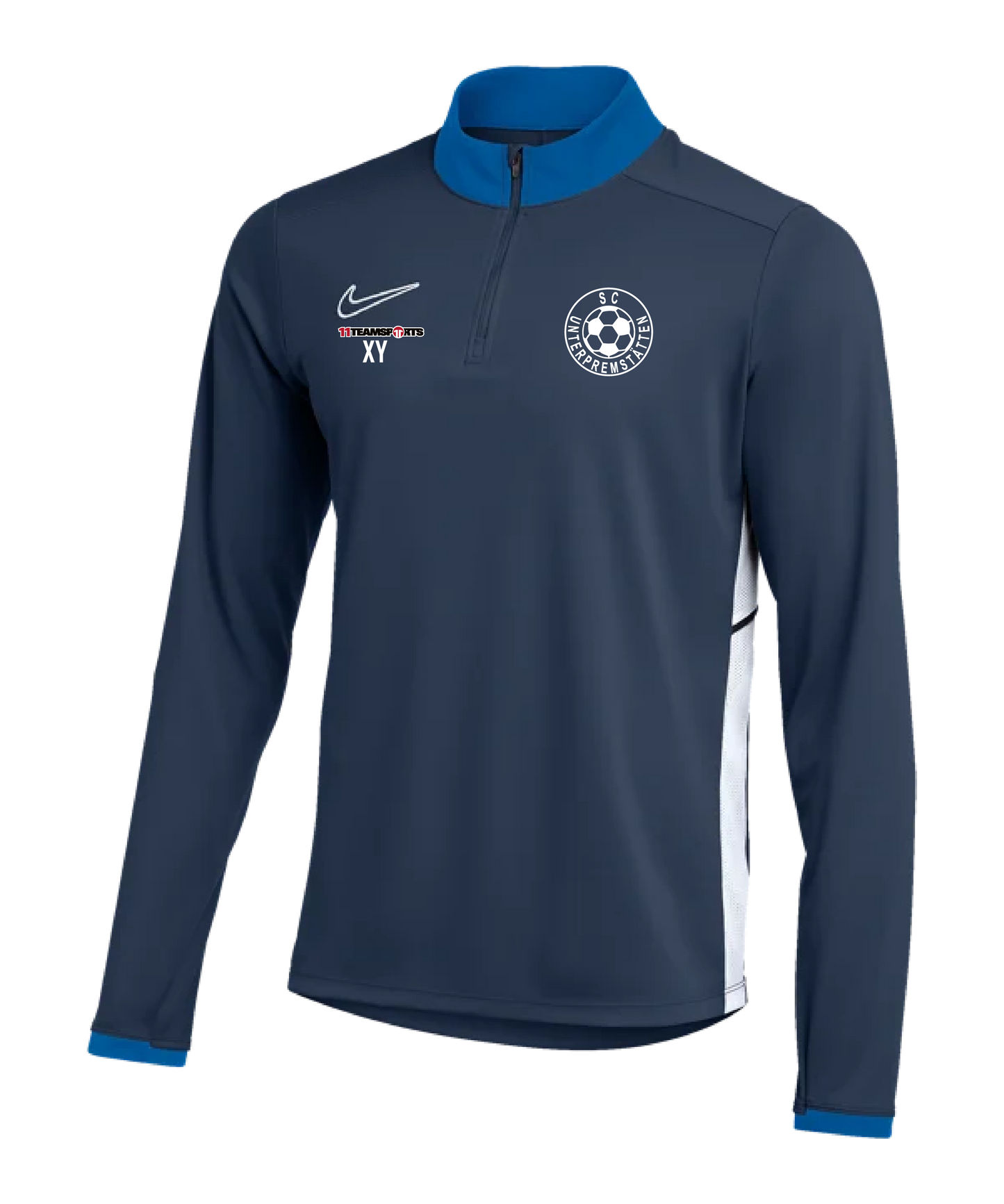 Nike Academy 25 Drill Top Sweatshirt Blau SC Unterpremstätten