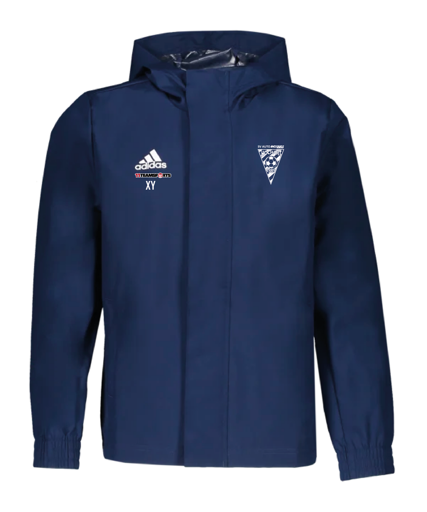 Adidas Regenjacke Blau SV Hochart