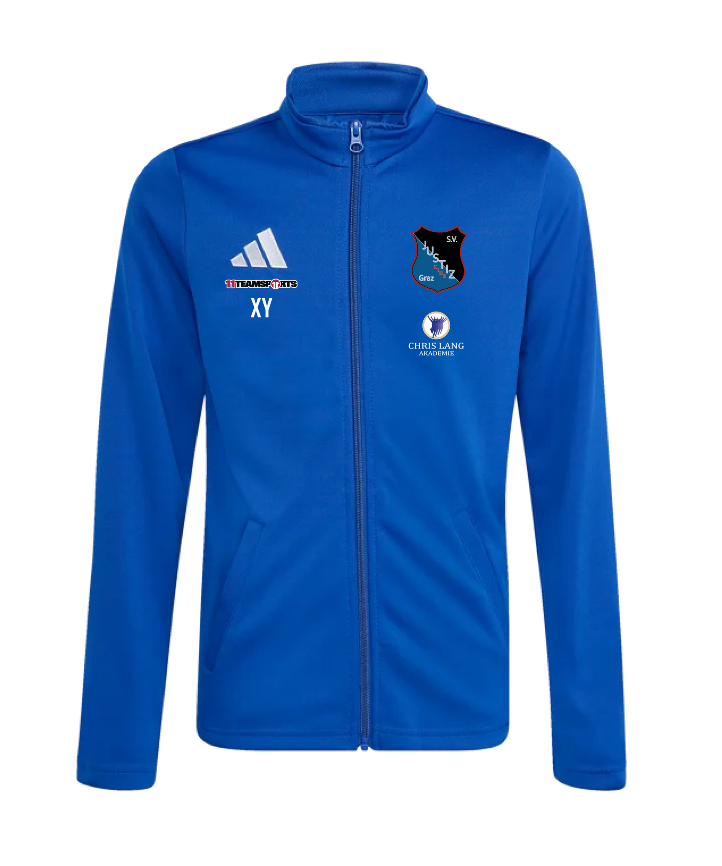 ADIDAS Entrada 26 Trainingsjacke Kids Blau SV Justiz Kids