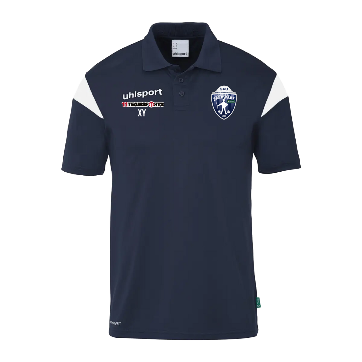Uhlsport Squad 27 Polos Shirt Blau SV Oberwart