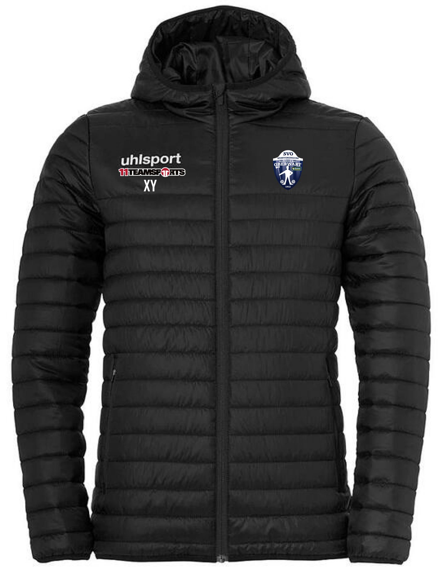 Uhlsport Essential Ultra Lite Jacke Kids Schwarz SV Oberwart
