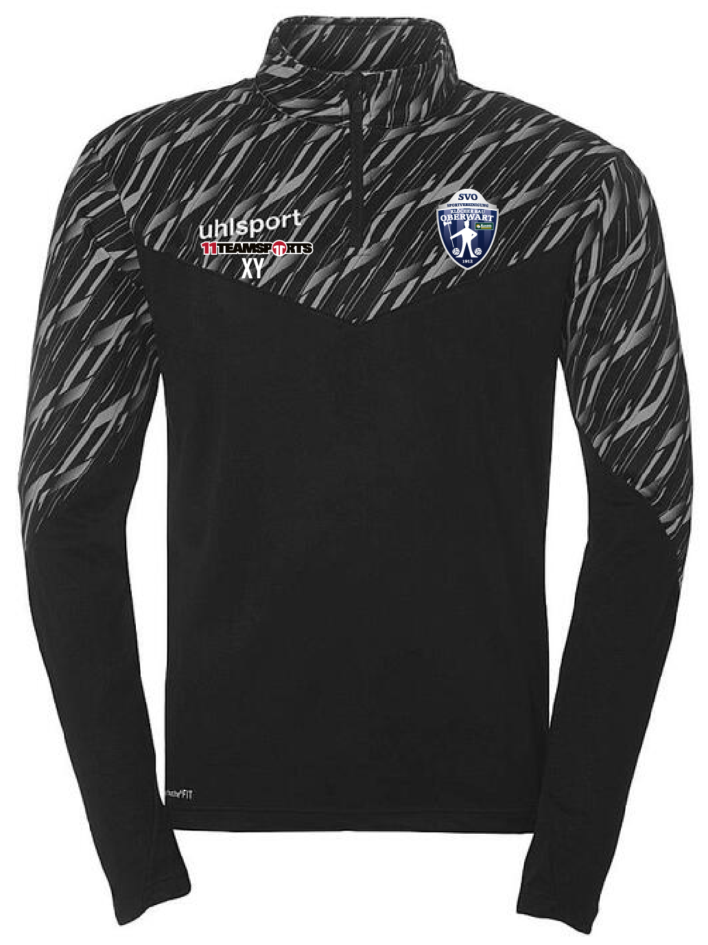 Uhlsport Progressive 1/4 Zip Top Kids Schwarz SV Oberwart