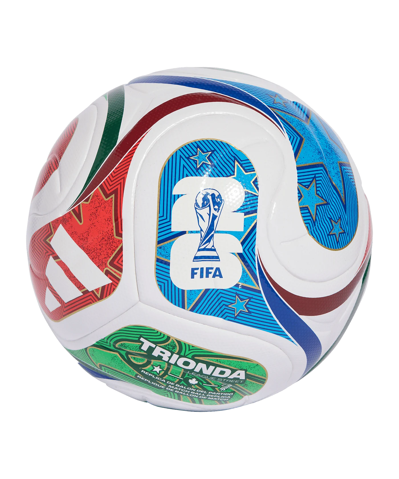 ADIDAS World Cup 26 Trionda Pro Spielball Weiß