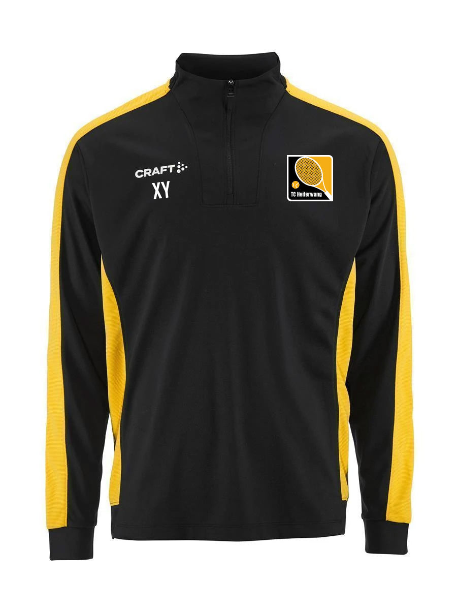 Craft Evolve 2.0 Contrast Half Zip Schwarz Gelb F999S TC Heiterwang