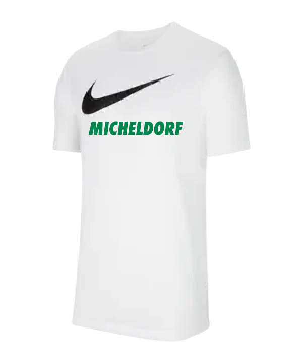 NIKE Park 20 Swoosh T-Shirt Kids Weiss SV Grün-Weiß Micheldorf