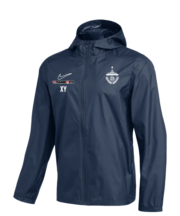 NIKE Academy 25 Regenjacke Blau FC Dach zur Sonne