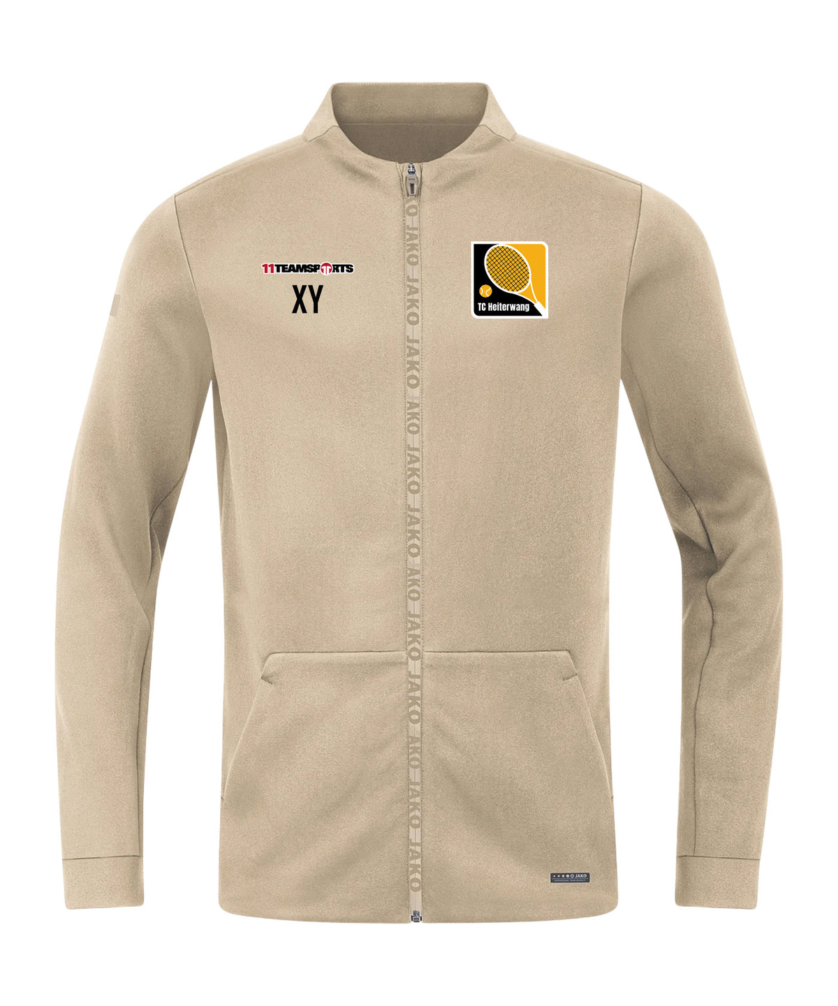 JAKO Pro Casual Jacke Beige F385 TC Heiterwang