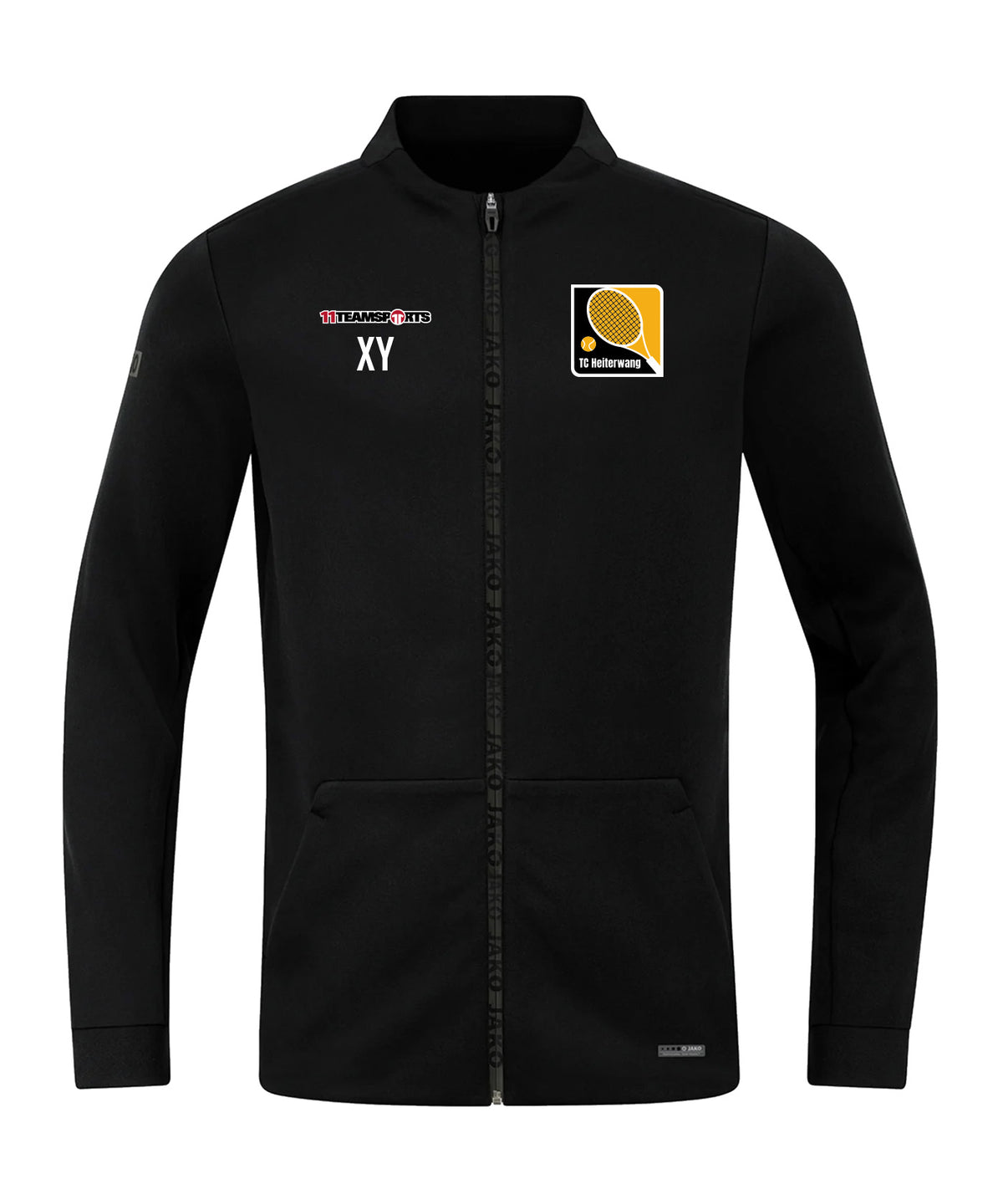 JAKO Pro Casual Jacke Schwarz F800 TC Heiterwang