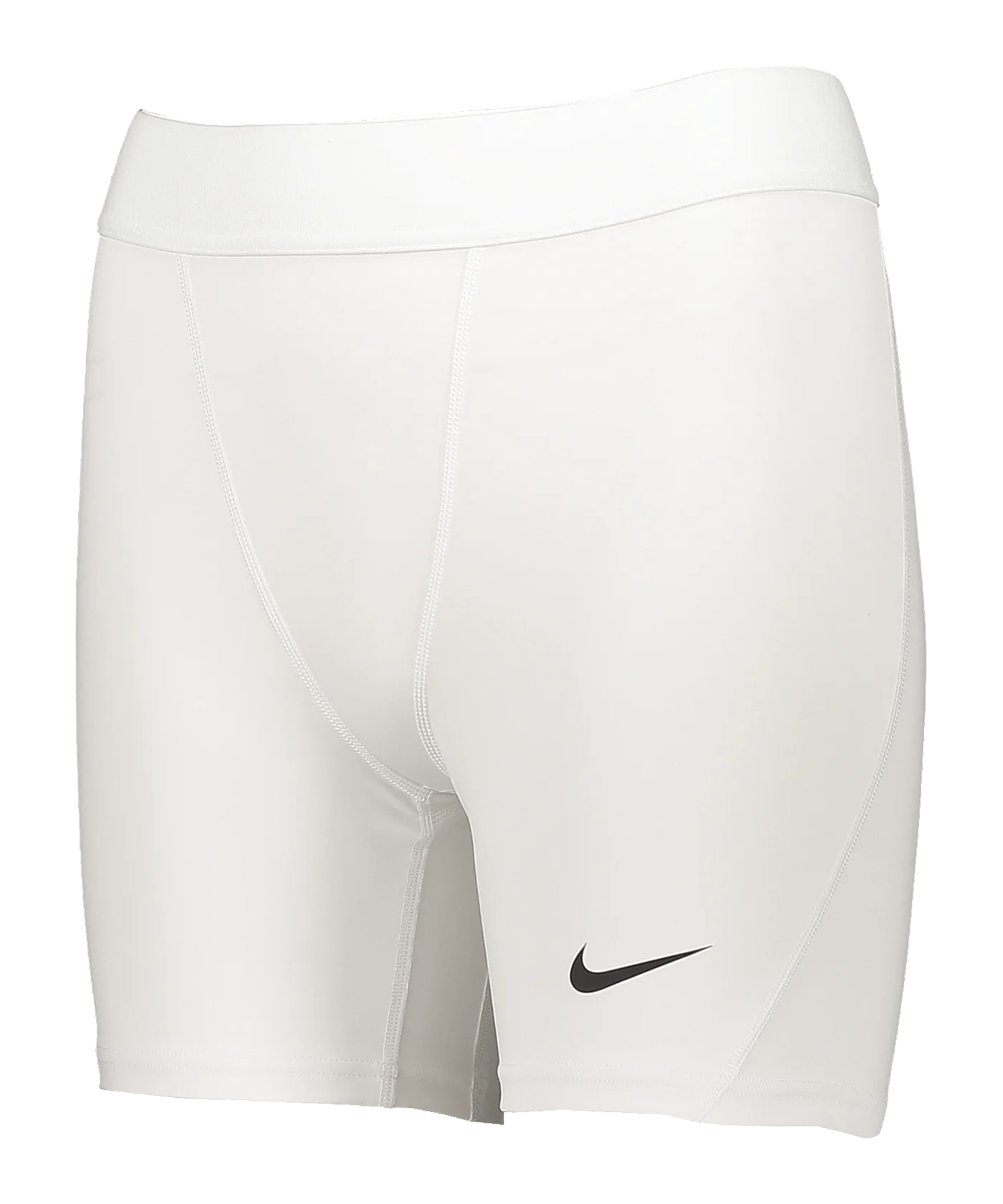 NIKE Pro Strike Short Damen Weiss Schwarz