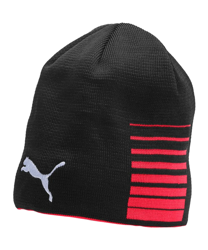 PUMA LIGA Reversible Beanie Mütze Schwarz SV Trieben