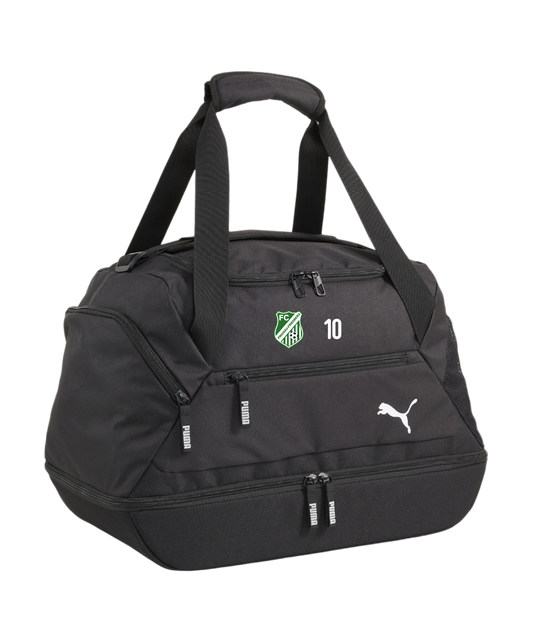 PUMA teamGoal Teambag Sporttasche BC Gr. S Schwarz FC Pinggau-Friedberg
