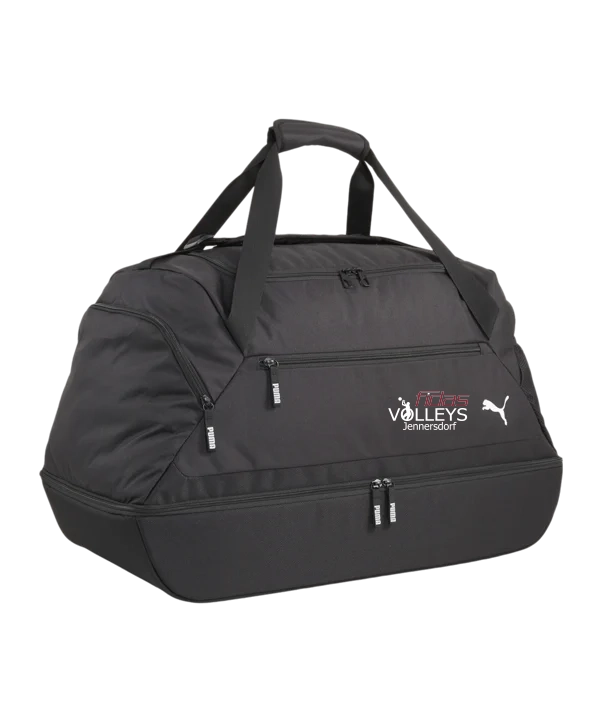 PUMA teamGOAL Teambag Sporttasche BS Gr.M Schwarz F01 Volleys Jennersdorf