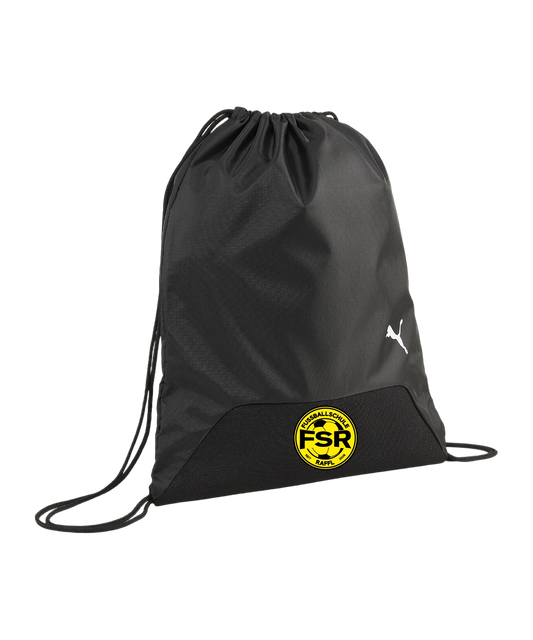 PUMA teamGoal Gym Bag Schwarz Fusballschule Raffl