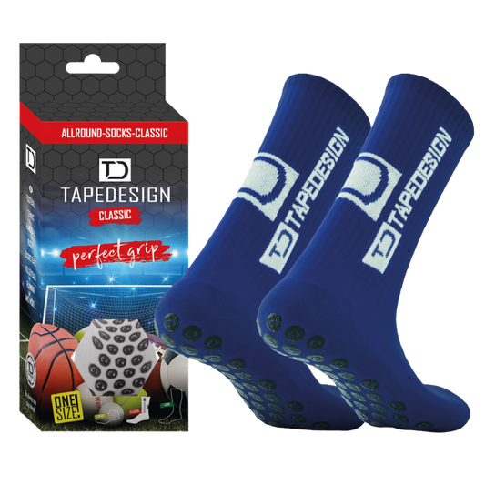 TAPEDESIGN Gripsocks Socken Blau