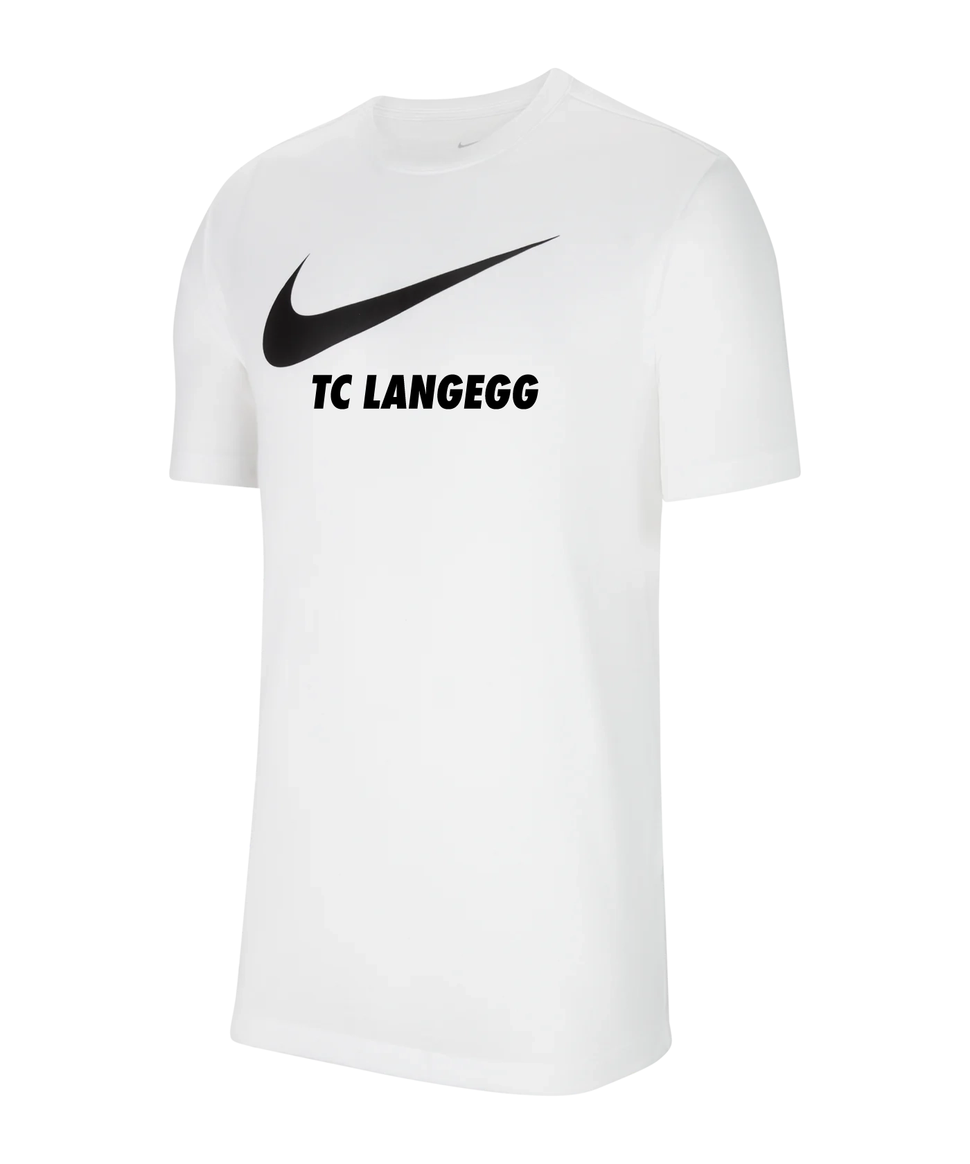 NIKE Park 20 T-Shirt Swoosh Weiss TC Langegg