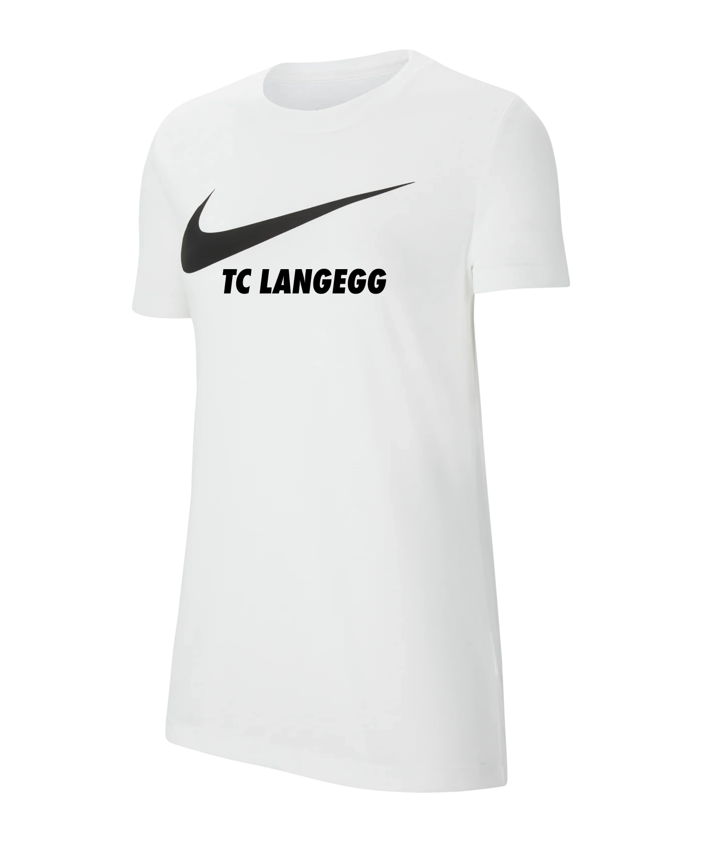 NIKE Park 20 T-Shirt Swoosh Damen Weiss TC Langegg