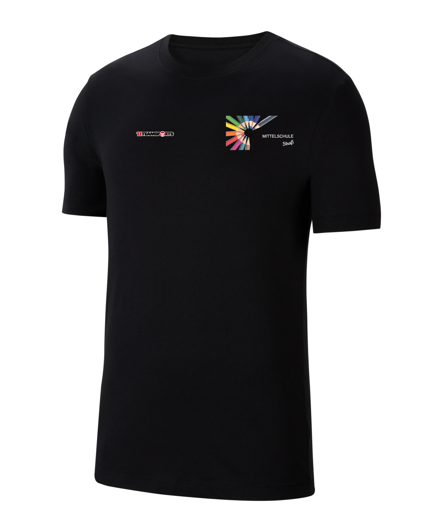 Nike Park 20 T-Shirt Schwarz Weiss MS Straß