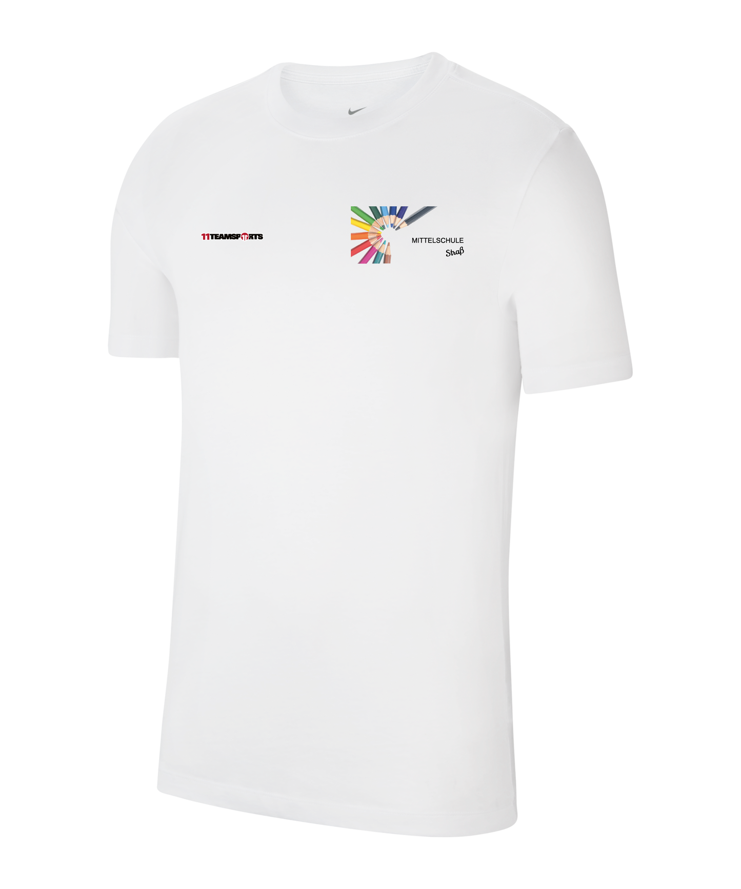 Nike Park 20 T-Shirt Weiss Schwarz MS Straß