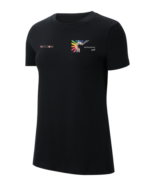 Nike Park 20 T-Shirt Damen Schwarz MS Straß