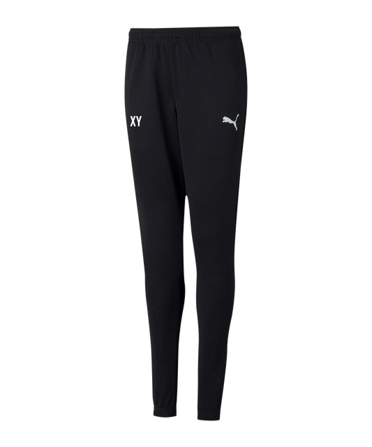 PUMA teamRISE Poly Trainingshose Kids Schwarz Fusballschule Raffl