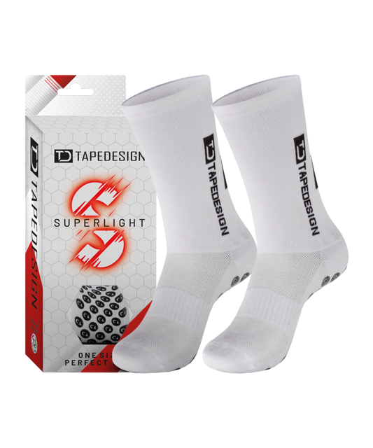 TAPEDESIGN Gripsocks Superlight Socken Weiss