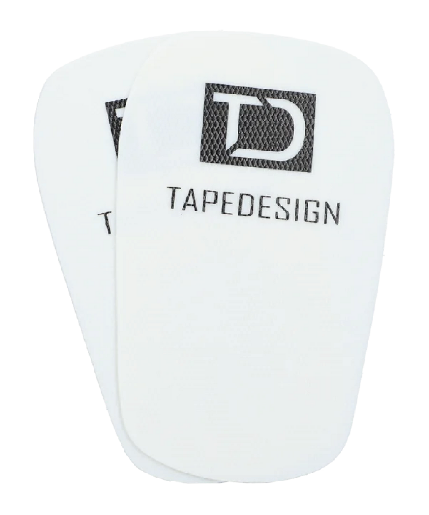 TAPEDESIGN Performance Shinguards Schienbeinschoner Weiss
