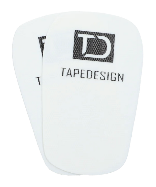 TAPEDESIGN Performance Shinguards Schienbeinschoner Weiss