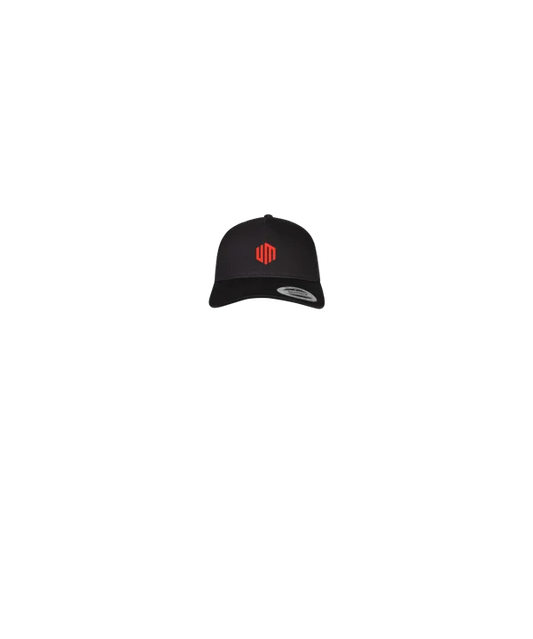 SBG | Merch 5 Panel Retro Trucker Cap Schwarz Union Mondsee