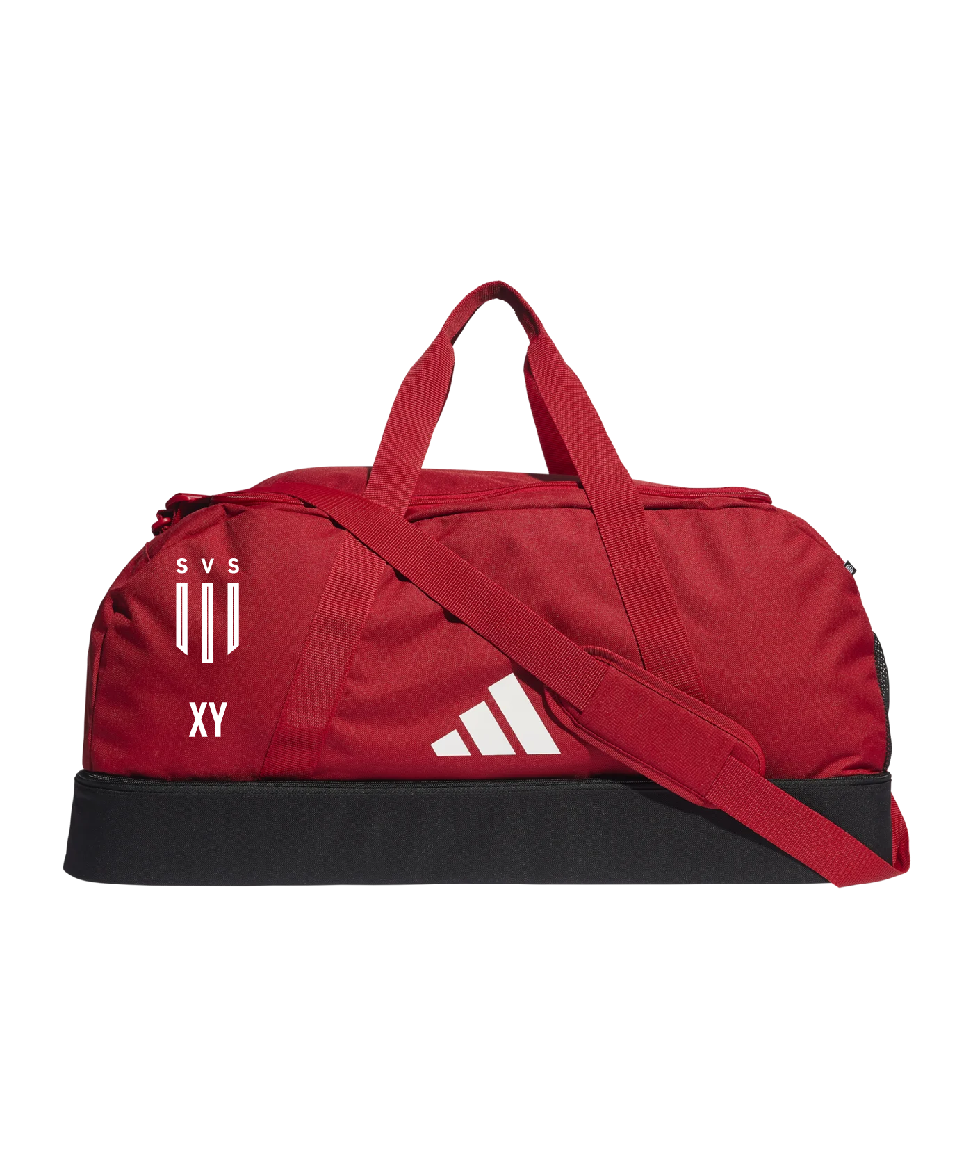 ADIDAS Tiro League Duffel Bag Gr.M Rot Weiß SV Scharnstein
